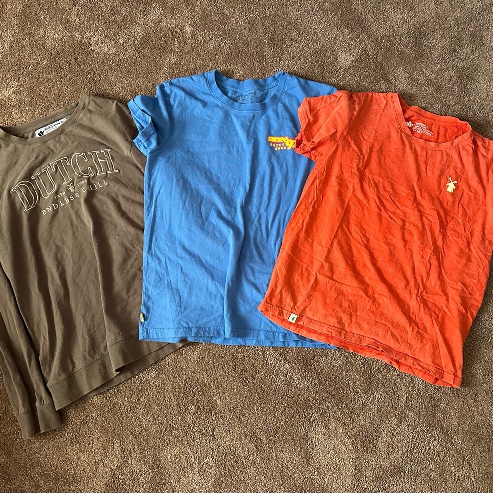 Dutch Bros shirt bundle